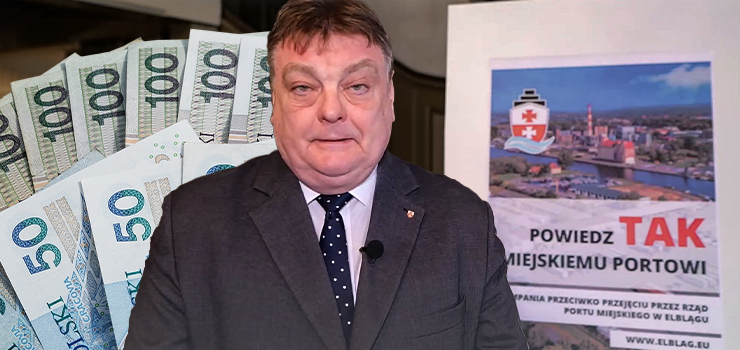 Prezydent wydał z kasy Miasta ok. 102 tys. zł na kampanię i głosowanie dot. portu