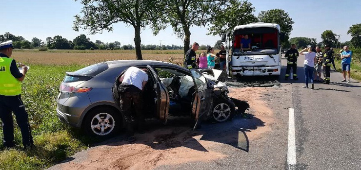 Dwa grone wypadki na drogach powiatu nowodworskiego w ubiegy weekend